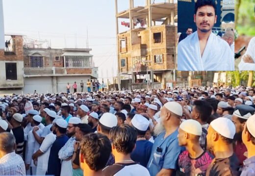 বড়লেখায় পাশাপাশি কবরে চিরনিদ্রায় দুই ভাই : কান্না থামছে না বাবা-মায়ের
