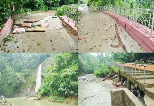 ফের দেবে গেল মাধবকুণ্ড জলপ্রপাতের রাস্তা,  মেরামত করল বনবিভাগ