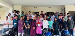 বড়লেখায় ইউনিয়ন ছাত্রদলের উদ্যোগে কৃতি শিক্ষার্থী সংবর্ধনা