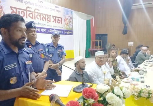 শারদীয় দুর্গোৎসবে সর্বোচ্চ নিরাপত্তা নিশ্চিত করবে পুলিশ : বড়লেখায় পুলিশ সুপার জাহাঙ্গীর হোসেন