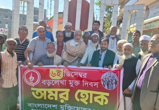 বড়লেখা হানাদারমুক্ত দিবস পালন