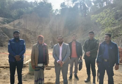 বড়লেখায় টিলা কাটায় এক ব্যক্তিকে লাখ টাকা জরিমানা