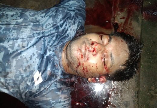 বড়লেখায় প্রবাসীর বাড়িতে ডাকাতির সময় সঙ্গীর ছোড়া গুলিতে প্রাণ গেল ডাকাতের