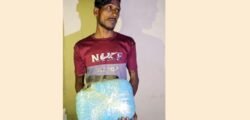 বড়লেখায় এক কেজি গাঁজাসহ গ্রেপ্তার ১