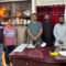 বড়লেখা থানার ওসির সঙ্গে হাজীগঞ্জ বাজার ব্যবসায়ী সমিতির নেতৃবৃন্দের মতবিনিময়