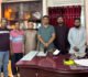 বড়লেখা থানার ওসির সঙ্গে হাজীগঞ্জ বাজার ব্যবসায়ী সমিতির নেতৃবৃন্দের মতবিনিময়