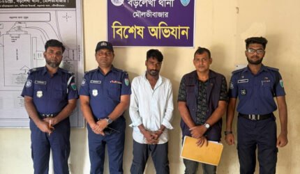 বড়লেখার ডাকাতি-হত্যা মামলায় এক আসামি গ্রেপ্তার