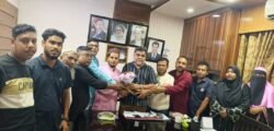 এমপি নাসির উদ্দীন আহমেদ মিঠুর সাথে বড়লেখার গণঅধিকার পরিষদের নেতৃবৃন্দের সৌজন্য সাক্ষাৎ