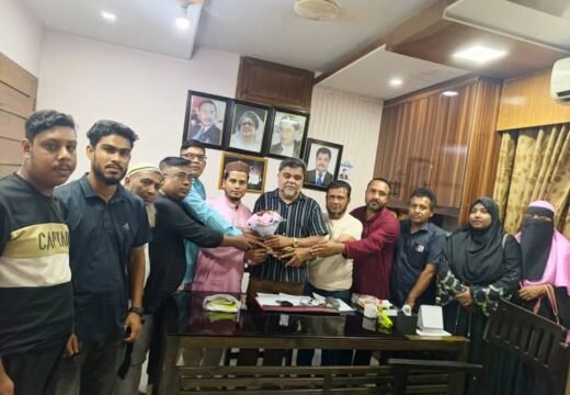 এমপি নাসির উদ্দীন আহমেদ মিঠুর সাথে বড়লেখার গণঅধিকার পরিষদের নেতৃবৃন্দের সৌজন্য সাক্ষাৎ