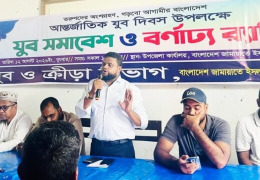 বড়লেখায় আন্তর্জাতিক যুব দিবসে জামায়াতের যুব সমাবেশ ও র‍্যালী